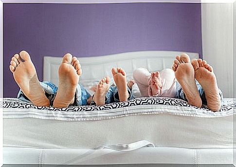 Small children's feet