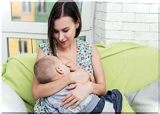 mother breastfeeding