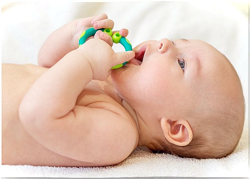 Pain in babies' gums